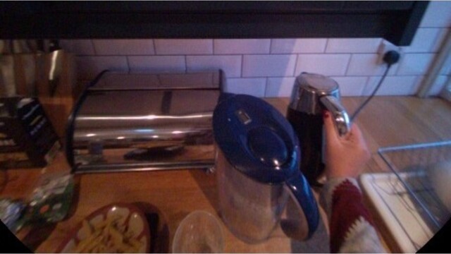 Pick up kettle: original scene