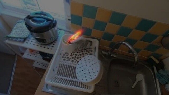 Take knife: visual affordance heatmap